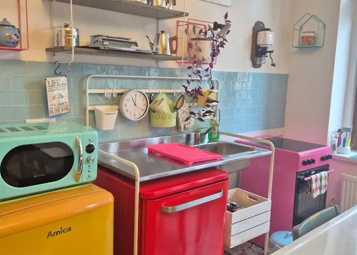 Enjoy Augustastrasse Parkplatz Und Balkon Apartment *